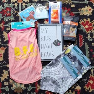 PET BUNDLE 8PC Puppy Apparel and Accessories